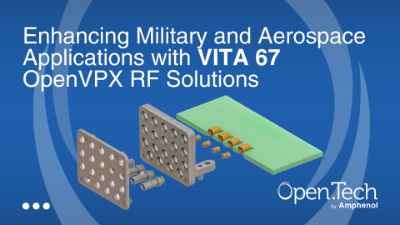  Enhancing Military and Aerospace Applications with VITA 67 OpenVPX RF Solutions